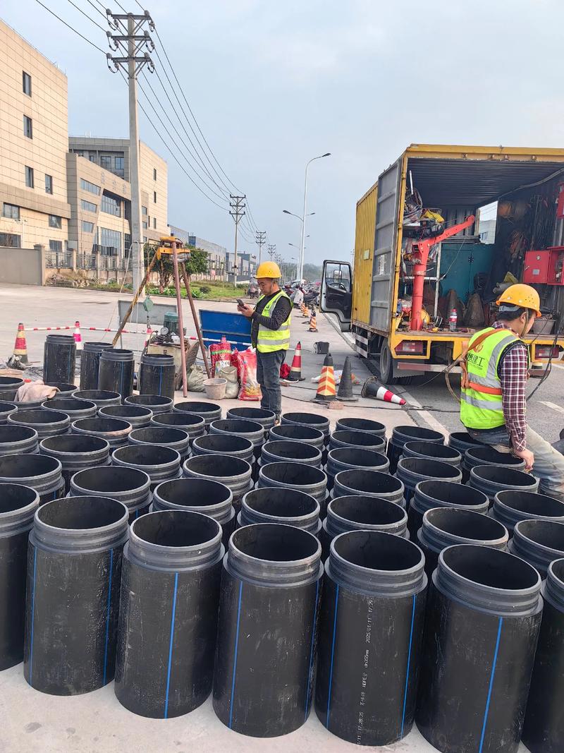 铁山港管道短管置换