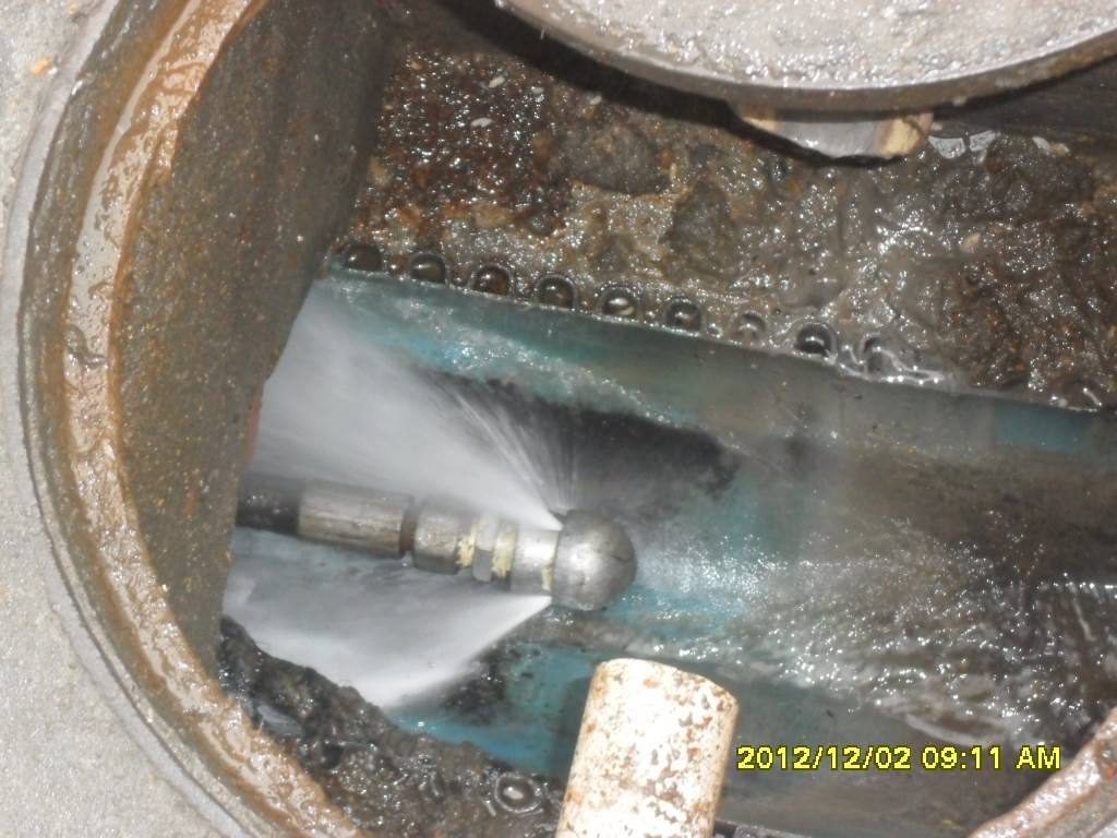 铁山港污水管道高压清洗