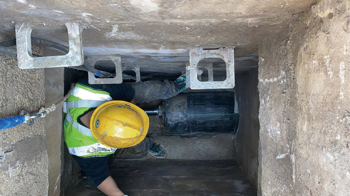 铁山港HDPE短管内衬法